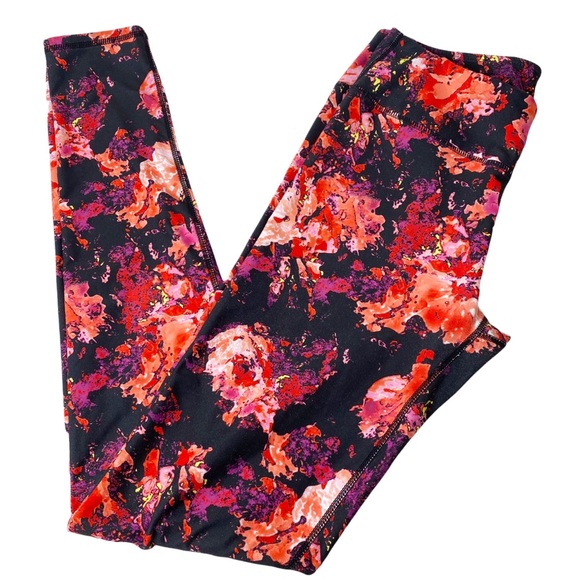 Fabletics Salar Floral High Waist 7/8 Leggings Small - Picture 3 of 4
